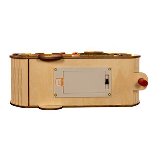 Thumbnail 14: Kurt Adler Kurt Adler 6.69-Inch Wooden Lighted Camper Van 