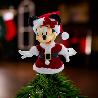 Thumbnail 1: Disney Disney 8.5-Inch Minnie Mouse Tree Topper 