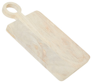 Thumbnail 2: ZODAX Zodax Small Mango Wood Cheese Charcuterie Cutting Board 