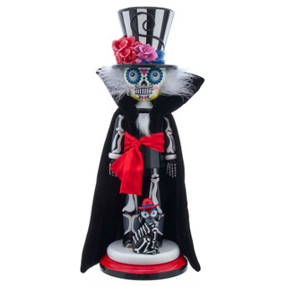 Thumbnail 2: Kurt Adler Kurt Adler 16-Inch Hollywood Day of the Dead Nutcracker 