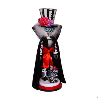 Thumbnail 4: Kurt Adler Kurt Adler 16-Inch Hollywood Day of the Dead Nutcracker 