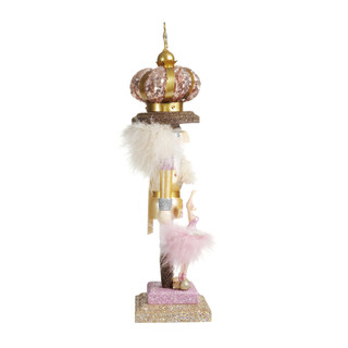 Thumbnail 8: Kurt Adler Kurt Adler 14-Inch Hollywood  Ballet and Crown Nutcracker. 