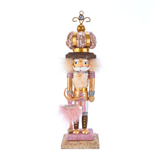 Thumbnail 2: Kurt Adler Kurt Adler 14-Inch Hollywood  Ballet and Crown Nutcracker. 