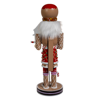 Thumbnail 8: Kurt Adler Kurt Adler 12-Inch Gingerbread Nutcracker 