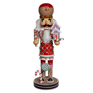 Thumbnail 4: Kurt Adler Kurt Adler 12-Inch Gingerbread Nutcracker 