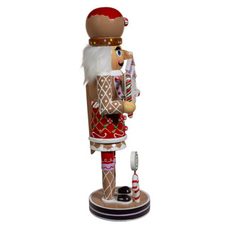 Thumbnail 6: Kurt Adler Kurt Adler 12-Inch Gingerbread Nutcracker 