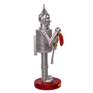 Thumbnail 4: Kurt Adler Kurt Adler 10-Inch Wizard of Oz Tinman Nutcracker. 
