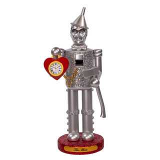 Thumbnail 2: Kurt Adler Kurt Adler 10-Inch Wizard of Oz Tinman Nutcracker. 