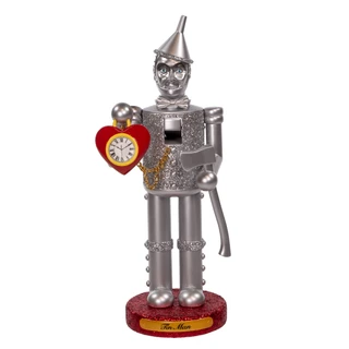 Thumbnail 1: Kurt Adler Kurt Adler 10-Inch Wizard of Oz Tinman Nutcracker. 