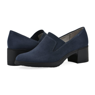 Thumbnail 7: NAVY SUEDETTE