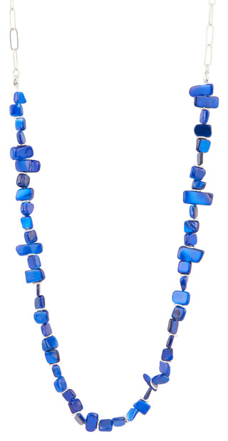 Thumbnail 1: Bay Studio Bay Studio Dark Blue Bead Necklace 