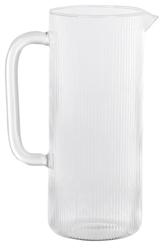 Thumbnail 1: SAGAFORM Sagaform 45 oz Glass Pitcher 