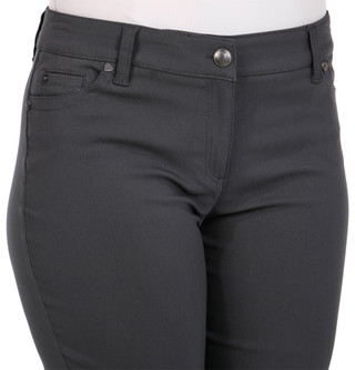 Thumbnail 3: Zac & Rachel Zac & Rachel Petite Button Front Slim Leg Pants 