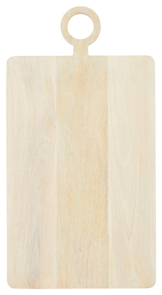 Thumbnail 1: ZODAX Zodax 15.5 in Mango Wood Cheese Charcuterie Cutting Board 