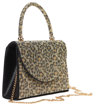 Thumbnail 3: D'Margeaux D'Margeaux Leopard Shimmer Clutch 