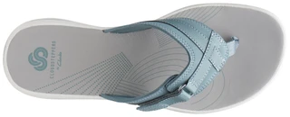Thumbnail 2: Clarks Clarks Womens Cloudsteppers Breeze Sea Flip Flops 