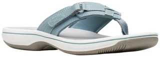 Thumbnail 1: Clarks Clarks Womens Cloudsteppers Breeze Sea Flip Flops 