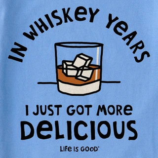 Thumbnail 2: Life is Good Life Is Good Womens Whiskey Years T-Shirt 