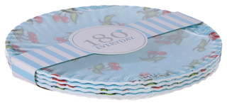 Thumbnail 3: ONE HUNDRED AND 80 DEGREE One Hundred and 80 Degrees Cherries Melamine Plate Set 