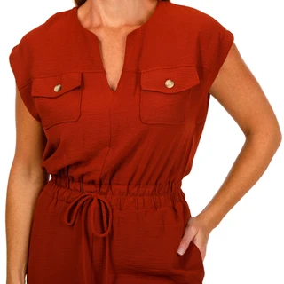 Thumbnail 3: Luxology Luxology Womens Solid Jumpsuit 