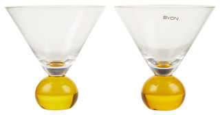 Thumbnail 1: BYON Byon 2 Pk Ball Martini Glasses 