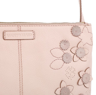 Thumbnail 5: Lucky Brand Lucky Brand 3D Flowers Leather Crossbody Handbag 