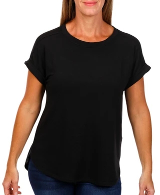 Thumbnail 1: RIO & RIAN Rio & Rian Womens Cuffed Sleeve Tee 