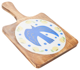 Thumbnail 2: ONE HUNDRED AND 80 DEGREE One Hundred and 80 Degrees 18 in Wood Ceramic Cutting Board 