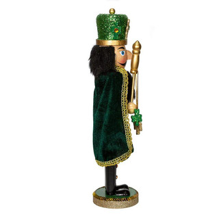 Thumbnail 3: Kurt Adler Kurt Adler 15 in. Irish Nutcracker With Cape 