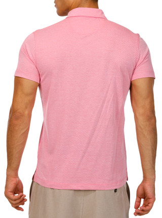 Thumbnail 2: TAILORBYRD Tailorbyrd Mens Dobby Twill Polo Shirt 