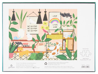 Thumbnail 2: Chronicle Chronicle Love Lives Here 1000 Piece Family Puzzle 