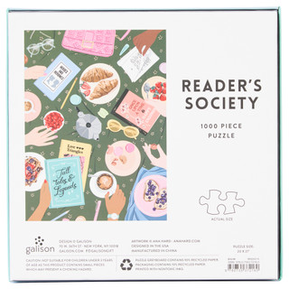 Thumbnail 2: Chronicle Chronicle Reader's Society 1000 Piece Family Puzzle 