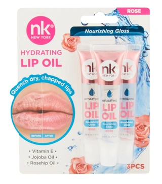 Thumbnail 1: Nk 3 Pk Rose Hydrating Lip Oil 
