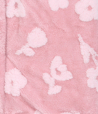 Thumbnail 2: Charlotte Star 30x40 Floral Plush Baby Blanket 