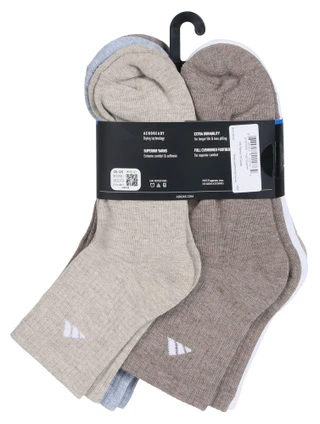 Thumbnail 2: Adidas Men's 6 Pk Cushioned Aeroready Crew Socks 
