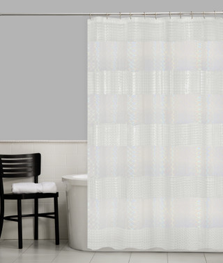 Thumbnail 2: Zenna Home Zenna Home Holo Lenticular Shower Liner 