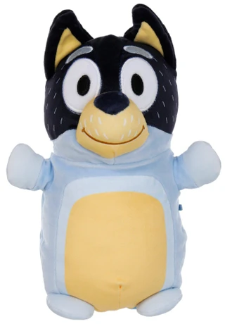 Thumbnail 2: SQUISHMALLOWS 10 in Bluey Hug Mees Plush 