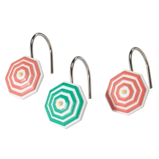 Thumbnail 2: AVANTI Avanti Flamingo Paradise Shower Hooks 