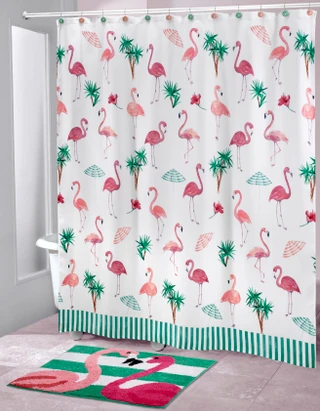 Thumbnail 6: AVANTI Avanti Flamingo Paradise Shower Hooks 
