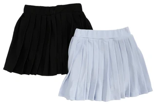 Thumbnail 1: VIOLET SKYE Violet Skye Big Girls 2 Pc Liverpool Skort Set - Black Blue 