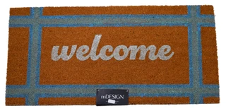 Thumbnail 1: MDESIGN MDESIGN 20x40 Wren Welcome Glitter Door Mat 