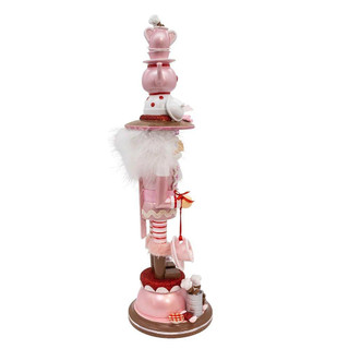 Thumbnail 2: HOLLYWOOD NUTCRACKERS Hollywood Nutcrackers 18 in. Pink Tea Nutcracker 