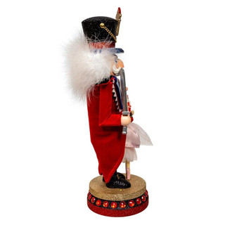 Thumbnail 2: HOLLYWOOD NUTCRACKERS Hollywood Nutcrackers 15 in. Prince with Clara Nutcracker 