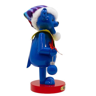 Thumbnail 2: Kurt Adler Kurt Adler Wooden 10 in Grateful Dead Bear Nutcracker 
