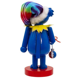Thumbnail 3: Kurt Adler Kurt Adler Wooden 10 in Grateful Dead Bear Nutcracker 