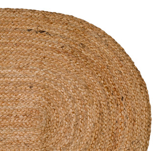 Thumbnail 2: LR HOME LR Home 2x3 Natural Oval Rug 