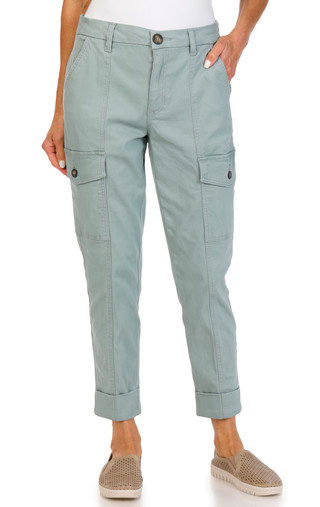 Thumbnail 2: D. Jeans D.Jeans Womens 25 in Solid Utility Touser Pants 