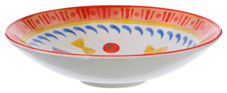 Thumbnail 1: ONE HUNDRED AND 80 DEGREE One Hundred and 80 Degrees Terrazzo Serving Bowl 