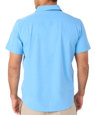 Thumbnail 2: Hurley Hurley Mens Short Sleeve Buttoned Chambray Woven Shirt 