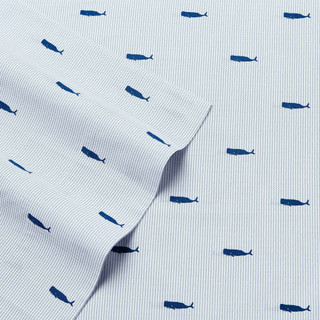 Thumbnail 10: Nautica Nautica Striped Whale Sheet Set 